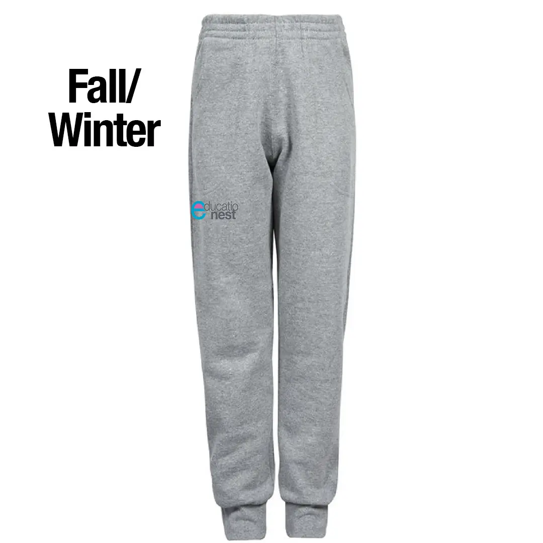 Pantalone lungo felpato variante Grigio - KID